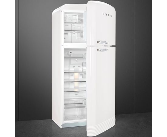 SMEG FAB50RWH5 50's Style 187cm A++ Ledusskapis White