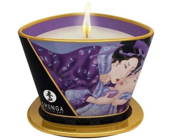 Shunga aromātiska masāžas svece (170 ml) [ Tropu augļi ]