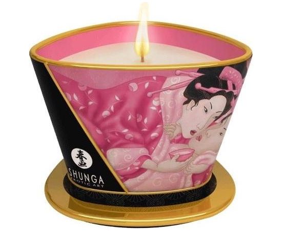 Shunga aromātiska masāžas svece (170 ml) [ Tropu augļi ]