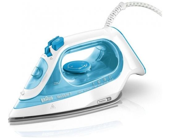 Braun SI3053BL 2400W Steam gludeklis, Zils Gludekļi un sistēmas