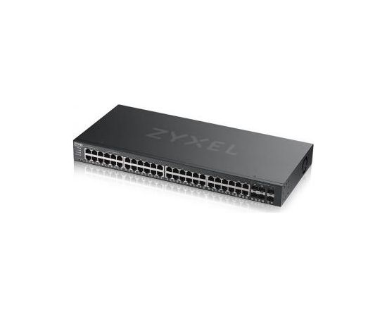 ZYXEL GS2220-50,EU REGION,48-PORT GBE L2 SWITCH WITH GBE UPLINK (1 YEAR NCC PRO PACK LICENSE BUNDLED)