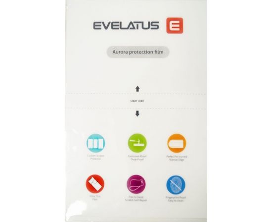 Evelatus  Universal Aurora Colorful Protection Film for Screen Cutter