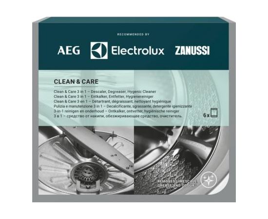 Electrolux M3GCP400 Clean and Care tīrīšanas līdzeklis 3IN1 6gab x 50g