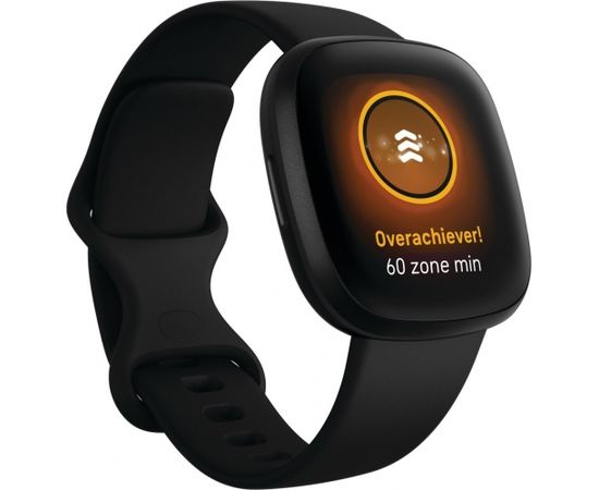 Fitbit Versa 3, black/black aluminum