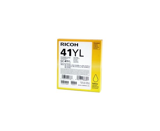 Ricoh Ink GC41 Yellow Low 0,6k 405768