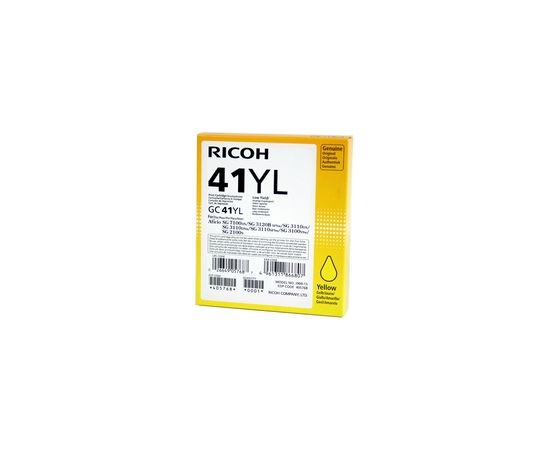 Ricoh Ink GC41 Yellow Low 0,6k 405768