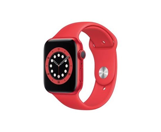 Apple Watch Series 6 GPS, 40mm PRODUCT (RED) Aluminium Case with PRODUCT(RED) Sport Band - Regular