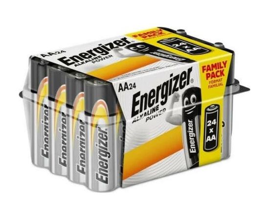 Energizer LR06-24AA Alkaline Power AA (LR6) BLISTERA IEPAKOJUMĀ 24GB.