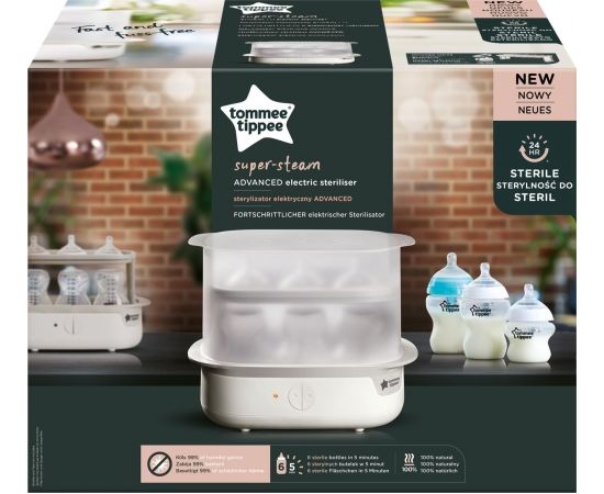 TOMMEE TIPPEE elektriskais pudelīšu sterilizators, 42323651