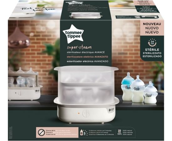 TOMMEE TIPPEE elektriskais pudelīšu sterilizators, 42323651