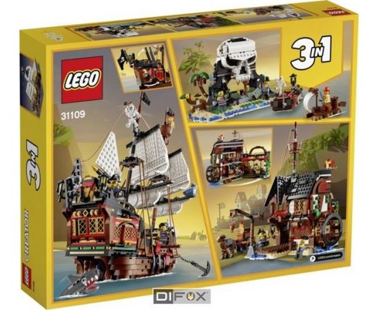 LEGO Creator 31109 Pirate Ship