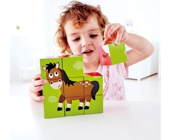 HAPE Farm Animal Block Puzzle, E1618A