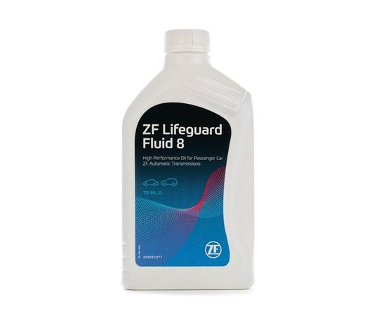 Automātiskās pārnesumkārbas eļļa S671.090.312 ZF LIFEGUARDFLUID 8 1L