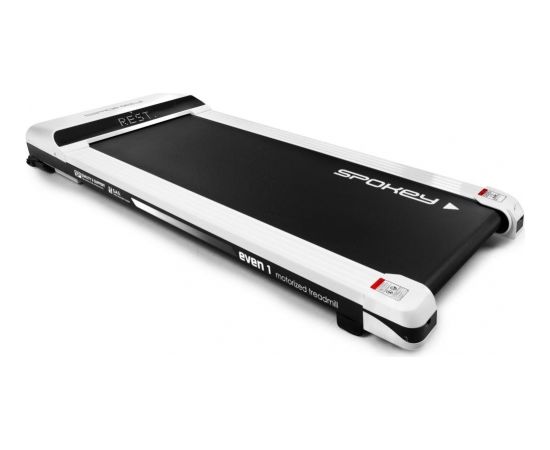 Spokey EVEN1 Electric treadmill, Bluetooth, Gfit app, 90 kg, 115 x 41 cm, 1.5 HP, White, 6  km/h