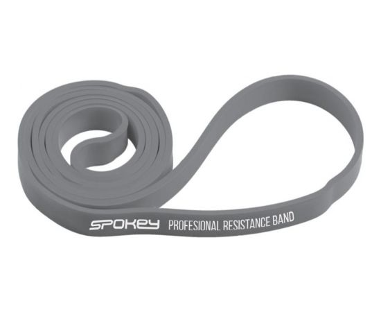 Spokey POWER II Rubber resistance band, 20-45 kg (super hard), Dark grey