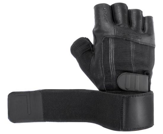 Spokey GUANTO II Fitness gloves, L (22-24 cm), Black/grey