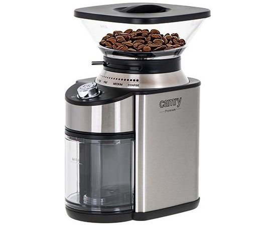 Camry Coffee Grinder CR 4443 200 W, Coffee beans capacity 230 g, Number of cups 12 per container pc(s), Inox