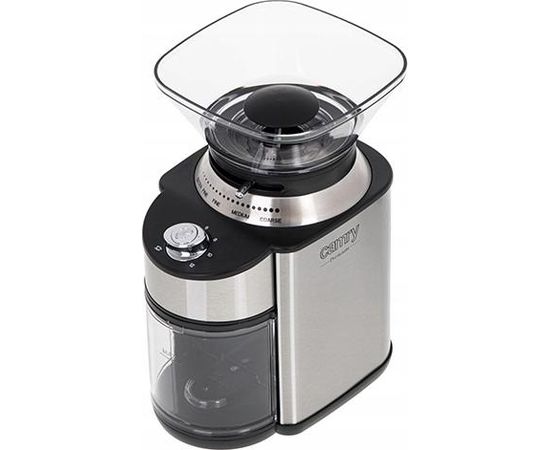 Camry Coffee Grinder CR 4443 200 W, Coffee beans capacity 230 g, Number of cups 12 per container pc(s), Inox