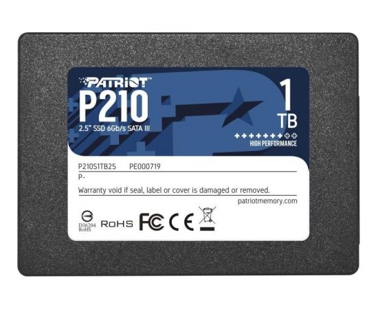 SSD SATA2.5" 1TB/P210 P210S1TB25 PATRIOT