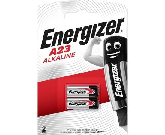 Energizer LR23 BLISTERA IEPAKOJUMĀ 2GB.
