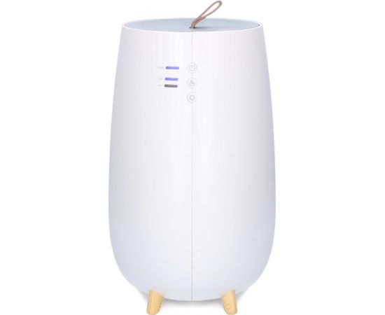 Duux Ultrasonic Humidifier Tag Ultrasonic, 12 W, Water tank capacity 2.5 L, Suitable for rooms up to 30 m², Ultrasonic, Humidification capacity 250 ml/hr, White