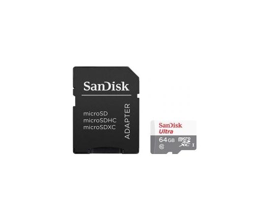 SanDisk Ultra microSDXC 64GB + Adapter