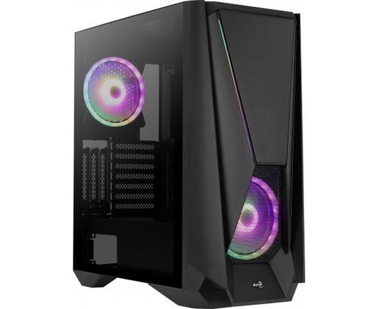 AEROCOOL PGS VISOR-G-BK-v1 ARGB PC case