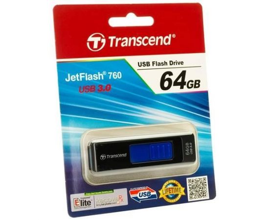 Transcend memory USB Jetflash 760 64GB USB 3.0