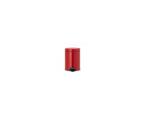 BRABANTIA atkritumu tvertne ar pedāli NewIcon, 5 l, Passion Red - 112089