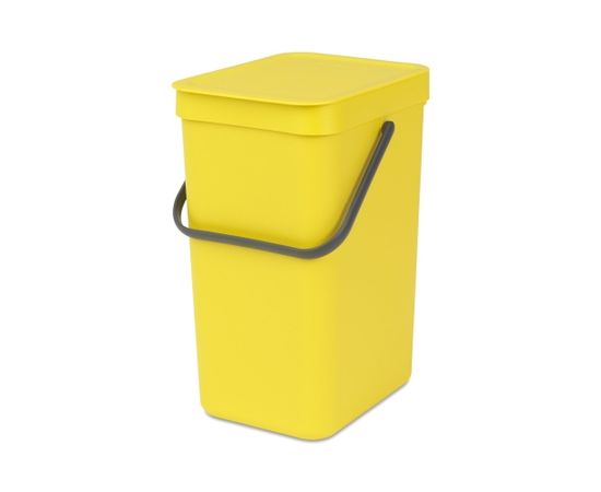 BRABANTIA atkritumu tvertne Sort & Go, 12 l, yellow - 109768
