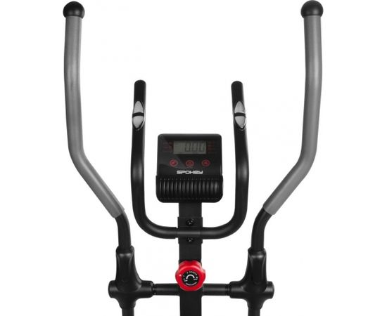 Spokey ALEAR Eliptiskais trenažieris , 130 kg, Black, LCD displejs