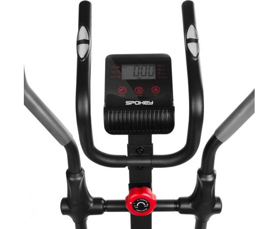 Spokey ALEAR Eliptiskais trenažieris , 130 kg, Black, LCD displejs