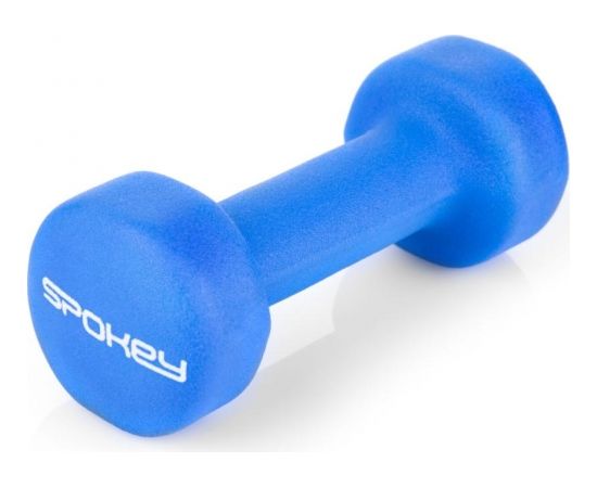 Spokey SHAPE IV Set of Vinyl Dumbbells, 2x2 kg, Blue