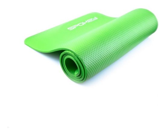 Spokey SOFTMAT Exercise mat, Non-slip (honeycomb), 180 x 60 x 1 cm, Light Green