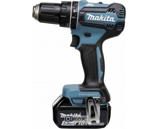 Makita DHP485RTJ Triecienurbjmašīna 18V 2x5.0Ah 50/25Nm