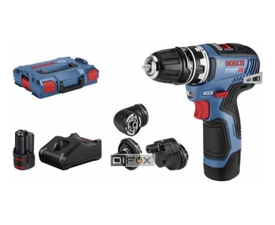 Bosch GSR 12V-35 FC Flexi Clic Cordless Drill Driver