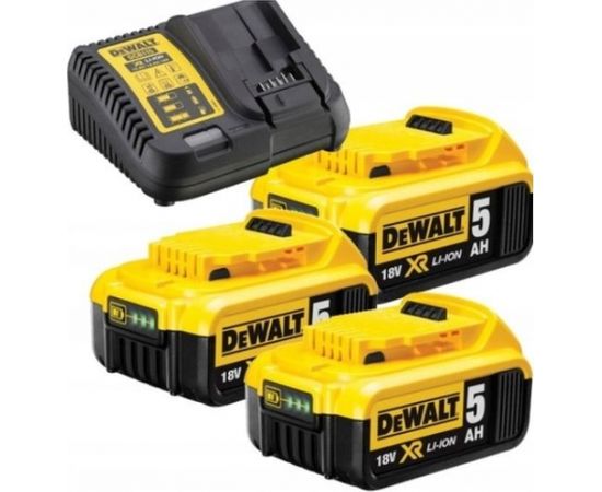 Dewalt lādētājs + akumulatori x3 (DCB115P3-QW)