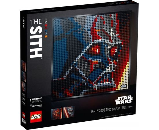 LEGO Lego Art 31200 Klocki Gwiezdne Wojny - Sith