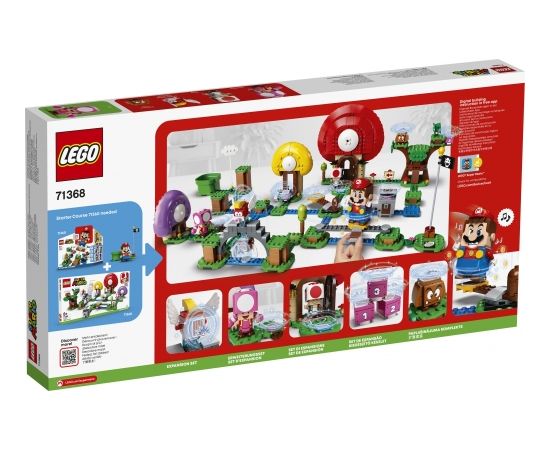 LEGO LEGO Super Mario 71368 Klocki Super Mario Toad szuka skarbu zestaw rozszerzony