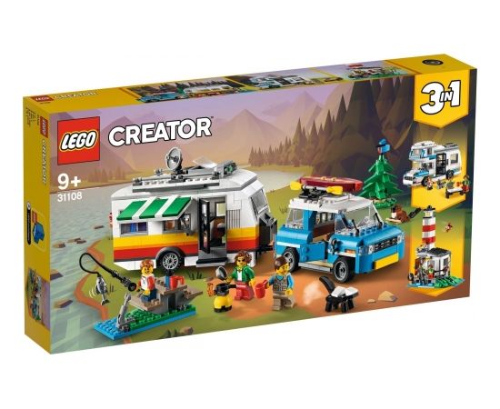 LEGO 31108 LEGO® Creator Šeimos atostogos su nameliu ant ratų
