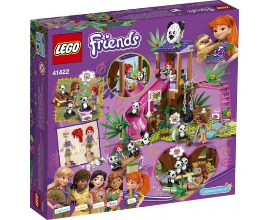LEGO Pandu džungļu māja kokā (41422)