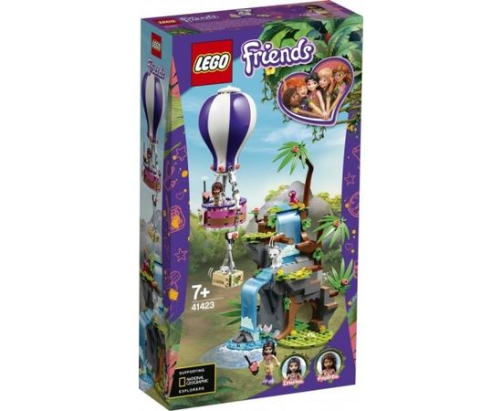 LEGO 41423 Tīģera glābšana džungļos ar gaisa balonu LEGO Friends