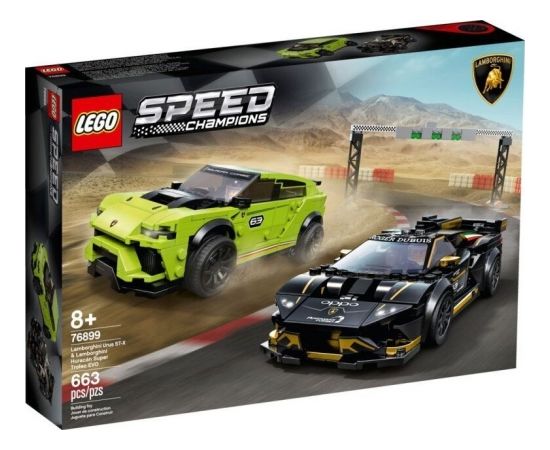 LEGO SPEED CHAMPIONS Lamborghini Urus ST-X i Lamborghini Huracán Super Trofeo EVO  (76899)