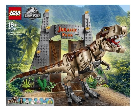 LEGO Jurassic World Park Jurajski: Kontrola T. rex (75936)