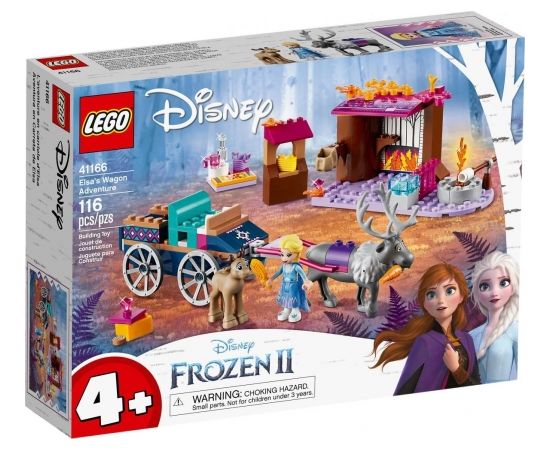 LEGO® Disney Princess Elzas piedzīvojumu brauciens, no 4+ gadiem 41166