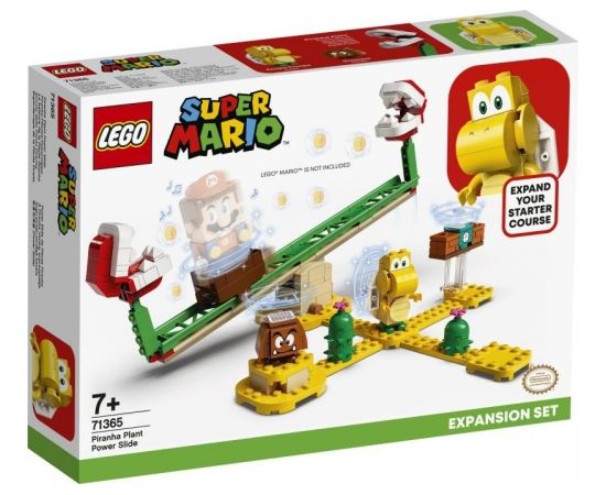 LEGO Super Mario Megazjeżdżalnia Piranha Plant — zestaw rozszerzający (71365)