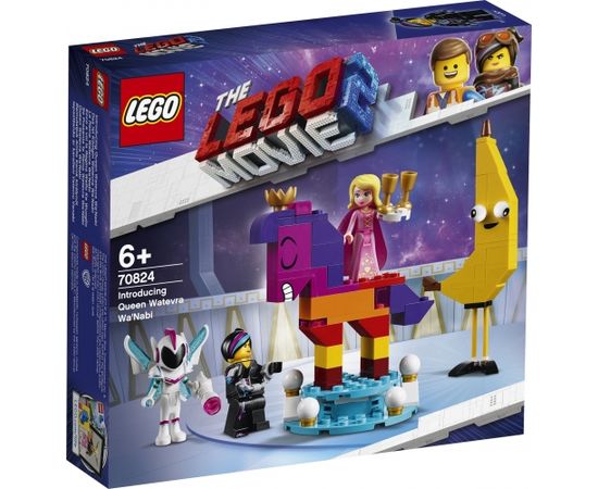 LEGO Movie Iepazīšanās ar karalieni Vatevru Vanabi, no 6+ gadiem 70824