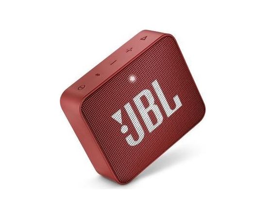 JBL ūdensizturīga portatīvā skanda JBL Go, sarkana - JBLGO2RED