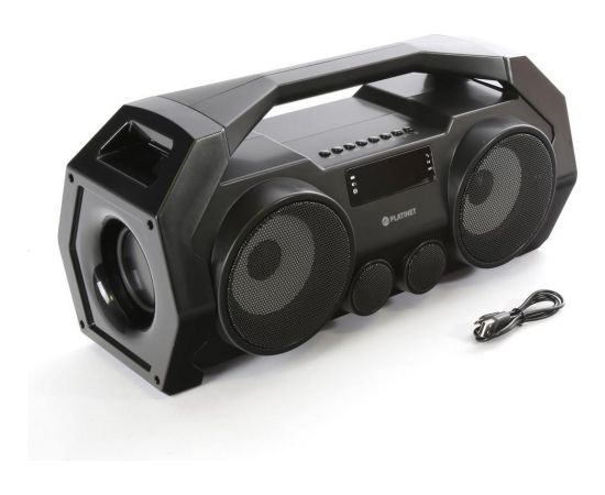 Platinet wireless speaker OG76 Boombox BT + FM RADIO, black (44416)