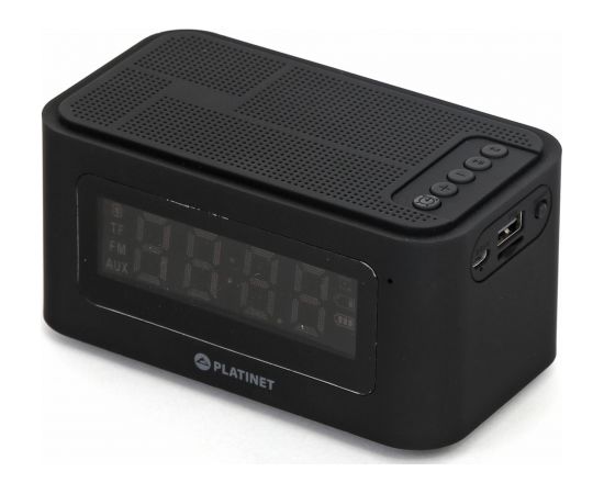 Platinet Bluetooth speaker + alam clock 5W PMGC5B